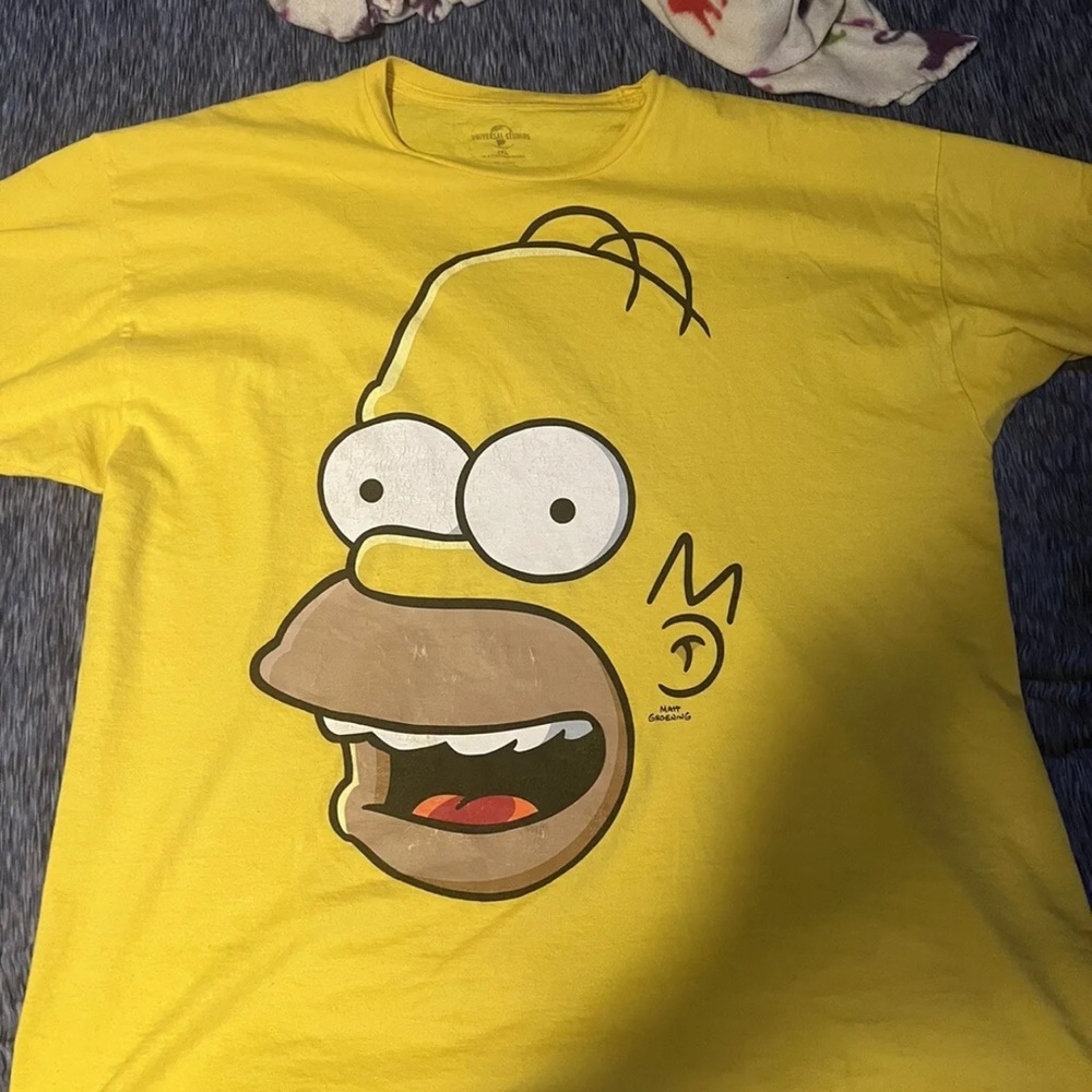 Homer Simpson Shirt Size 2xl Men's Simpsons Universal Studios